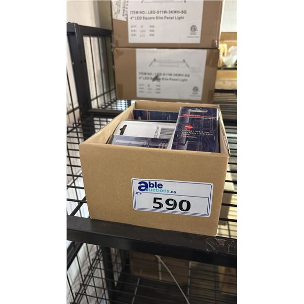 *NEW* BOX OF WESTWARD SLOTTED 1.0 X 5.5MM FLAT HEAD BITS
