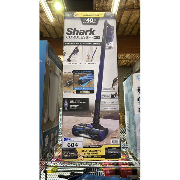 SHARK CORDLESS PET PLUS VACUUM *WORKING CONDITION UNKNOWN/MAY BE MISSING PARTS & OR PIECES*