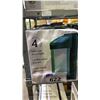 Image 2 : PACK OF 4 SOLAR POST ACCENT LIGHTS *WORKING CONDITION UNKNOWN/MAY BE MISSING PARTS & OR PIECES*