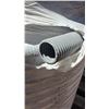 Image 2 : SPOOL OF WHITE PVC FLEXIBLE CONDUIT PIPE