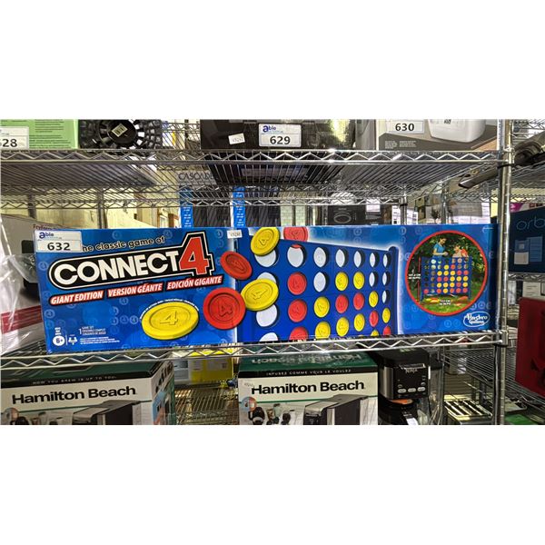 THE CLASSIC GAME OF CONNECT 4 GIANT EDITION *WORKING CONDITION UNKNOWN/MAY BE MISSING PARTS & OR