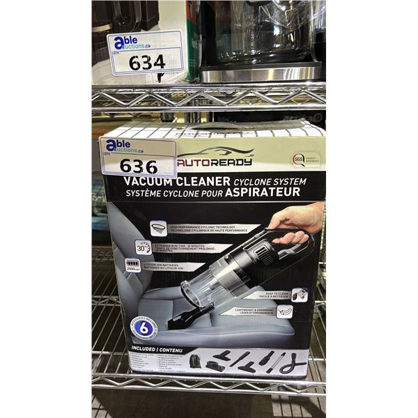AUTOREADY VAUUM CLEAN CYCLONE SYSTEM *WORKING CONDITION UNKNOWN/MAY BE MISSING PARTS & OR PIECES*