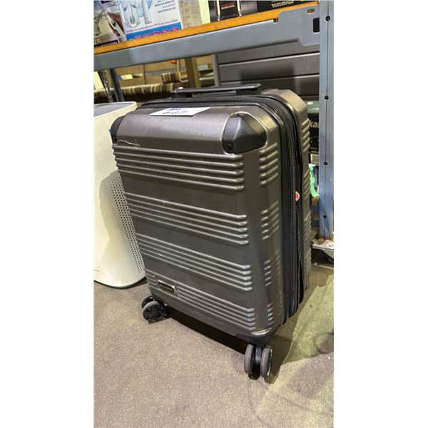 CIAO HARD-SHELL ROLLING CARRY ON LUGGAGE *WORKING CONDITION UNKNOWN/MAY BE MISSING PARTS & OR