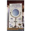 Image 1 : RECHARGEABLE LED VANITY MIRROR W/3 LIGHTING TEMPERATURES *WORKING CONDITION UNKNOWN/MAY BE MISSING