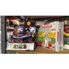Image 2 : SHELF OF ASSTD. CHILDREN'S TOYS, RUBIKS TRACKS, PRESCHOOL LEARNING LIBRARY,, BARBIE RC SUV & MORE