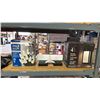Image 1 : SYLVIA LED C6 STRING LIGHT SET, 2 SOLAR OUTDOOR WALL SCONCES & PACK OF 4 SOLAR POST ACCENT LIGHTS