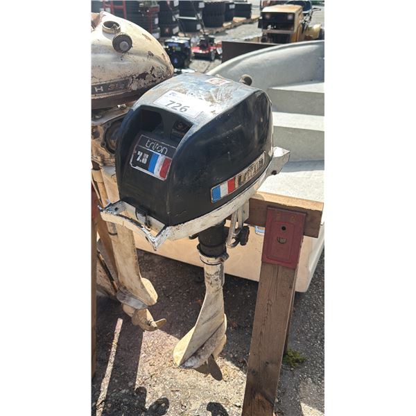 TRITON 7.5HP OUTBOARD MOTOR