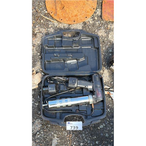 U-LUBE-IT AUTO GREASER WITH 2 BATTERIES & CASE