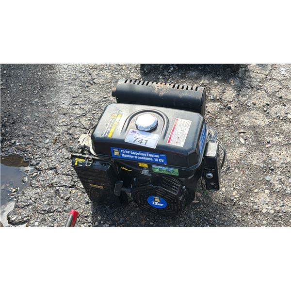 POWER FIST 15 HP GAS ENGINE