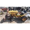 Image 2 : VINTAGE SEARS RIDE-ON TRACTOR WITH BLADE ATTACHMENT (NO KEYS, UNKNOWN RUNNING CONDITION)