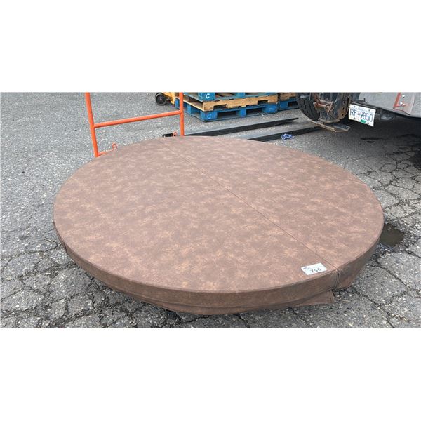 ROUND HOT TUB COVER 6'6"