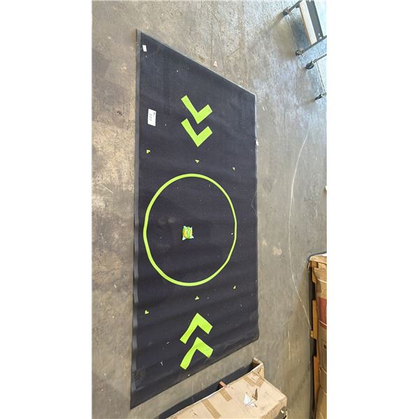 *NEW* GOLF SWING TRAINING MAT WITH DOUBLE SIDED TAPE