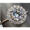 Image 3 : 10K(1.5G), LAB DIAMOND (1+0.22CT)RING, SIZE 6.5, APPRAISED INSURANCE VALUE $2720