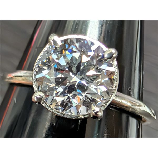 10K(1.6G), LAB DIAMOND (1.54CT)RING, SIZE 6.5, APPRAISED INSURANCE VALUE $2520