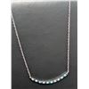 Image 2 : 14K(1.5G), NATURAL DIAMOND (0.19CT)NECKLACE 18", SUGGESTED RETAIL VALUE $2000