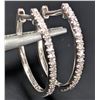 Image 2 : 14K(1.33G), NATURAL DIAMOND (0.15CT) EARRING, APPRAISED INSURANCE VALUE $1440