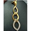 Image 1 : 10K(1.8G), CZ PENDANT, SUGGESTED RETAIL VALUE $1200