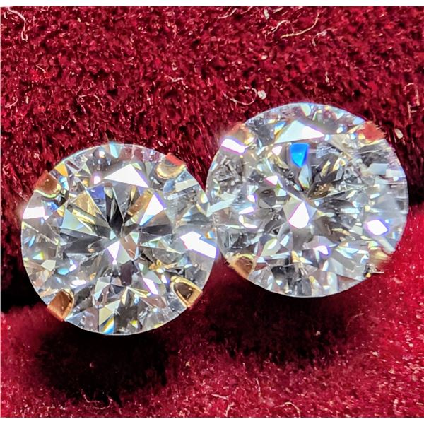 14KLAB DIAMOND (0.45CT) EARRING, SUGGESTED RETAIL VALUE $800