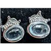 Image 1 : SILVER(3.38G), BLUE TOPAZ (APP2.5CT)EARRING