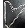 Image 1 : SILVER(1.43G), BOX CHAIN 18"