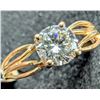 Image 1 : 10K(1.3G), LAB DIAMOND (0.35CT)RING, SIZE, APPRAISED INSURANCE VALUE $1275