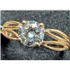 Image 2 : 10K(1.3G), LAB DIAMOND (0.35CT)RING, SIZE, APPRAISED INSURANCE VALUE $1275