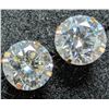 Image 1 : 14K(0.5G), LAB DIAMOND (1.5CT) EARRING, APPRAISED INSURANCE VALUE $1650