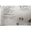 Image 3 : 14K(0.5G), LAB DIAMOND (1.4CT) EARRING, APPRAISED INSURANCE VALUE $1650