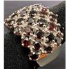 Image 2 : SILVER(9G), GARNET (2.8CT) RING, SUGGESTED RETAIL VALUE $540