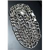 Image 1 : SILVER(8.32G), HOLLOW STYLE RHODIUM PLATED CHAIN 20", SUGGESTED RETAIL VALUE $250