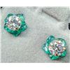 Image 1 : 14K LAB DIAMOND (0.2CT) EARRING (2IN1), SUGGESTED RETAIL VALUE $500