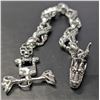 Image 2 : STAINLESS STEEL DRAGON BRACELT 8"