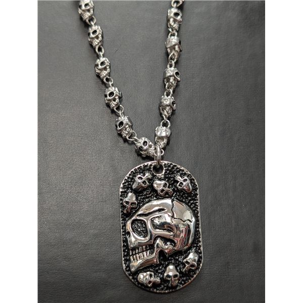 STAINLESS STEEL NECKLACE 24"