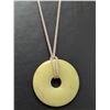 Image 2 : SILVER(APP 15G), JADAITE NECKALCE 16-22", SUGGESTED RETAIL VALUE $240