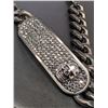 Image 2 : STAINLESS STEEL CZ BRACELET 8"