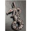 Image 1 : STAINLESS STEEL SNAKE PENDANT