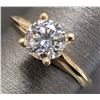Image 2 : 10K(1.4G), LAB DIAMOND (0.56CT)RING, SIZE 6, APPRAISED INSURANCE VALUE $1680
