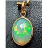Image 1 : 10K(0.5G), OPAL (1.8CT) PENDANT, SUGGESTED RETAIL VALUE $700