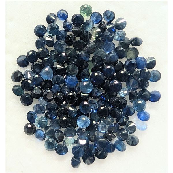 GENUINE SAPPHIRE 1.2-1.4MM (APP 2.5CT) GEMSTONE, SUGGESTED RETAIL VALUE $200