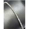Image 3 : NATURAL DIAMOND 9CT (FACETED BEAD) BRACELET FLEXIBLE, APPRAISED INSURANCE VALUE $1385
