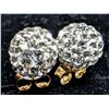 Image 1 : 10K(0.59G), CRYSTAL BALL EARRING, SUGGESTED RETAIL VALUE $240