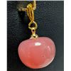 Image 1 : RHODOCHROSITE APPLE PENDANT