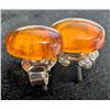 Image 2 : SILVER AMBER EARRING