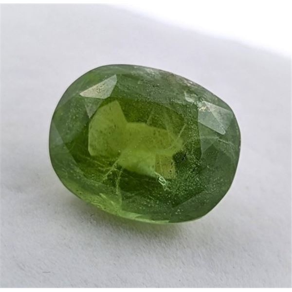 17.4 CT CERTIFIED HIMALAYAN PERIDOT GEMSTONE ($7,050 APPRAISAL): *APPRAISAL NOT GUARANTEED*