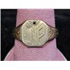 Image 1 : 10K GOLD 3.2G "JP" MONOGRAM RING: SIZE 7