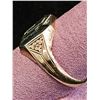 Image 2 : 10K GOLD 3.2G "JP" MONOGRAM RING: SIZE 7