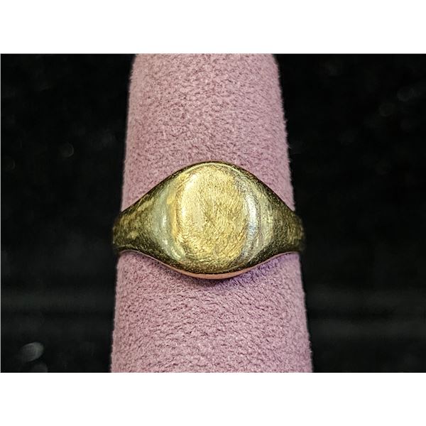 14KT GOLD 5.1 GRAM RING: SIZE 4.5