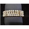 Image 2 : 3-STRAND PEARL STRETCH BRACELET