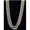 Image 1 : 3-STRAND FRESHWATER PEARL NECKLACE