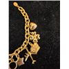 Image 5 : JOAN RIVERS CHARM BRACELET & PAIR OF LEVER-BACK EARRINGS